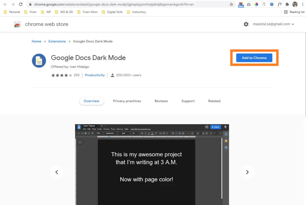 How to Enable Google Docs Dark Mode - Gadget Hungry