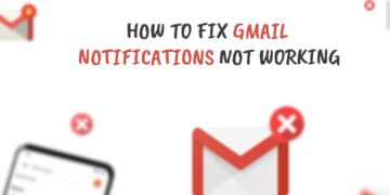 How to fix gmail notification