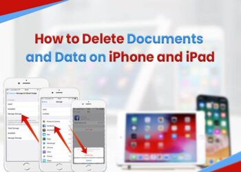 Hoe to delete documents and data on iphone and ipad