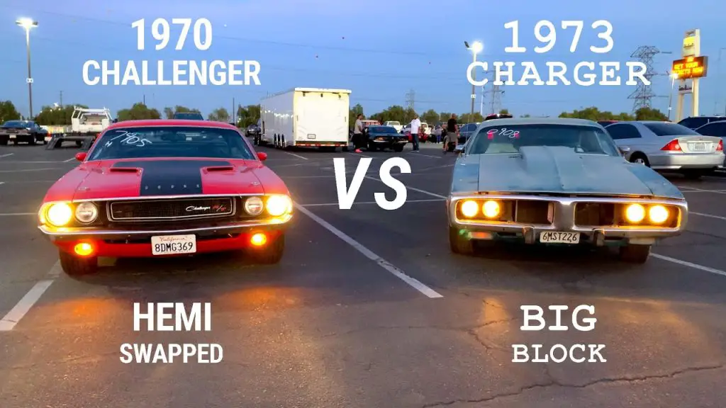 1970 Dodge Charger Vs 1970 Dodge Challenger