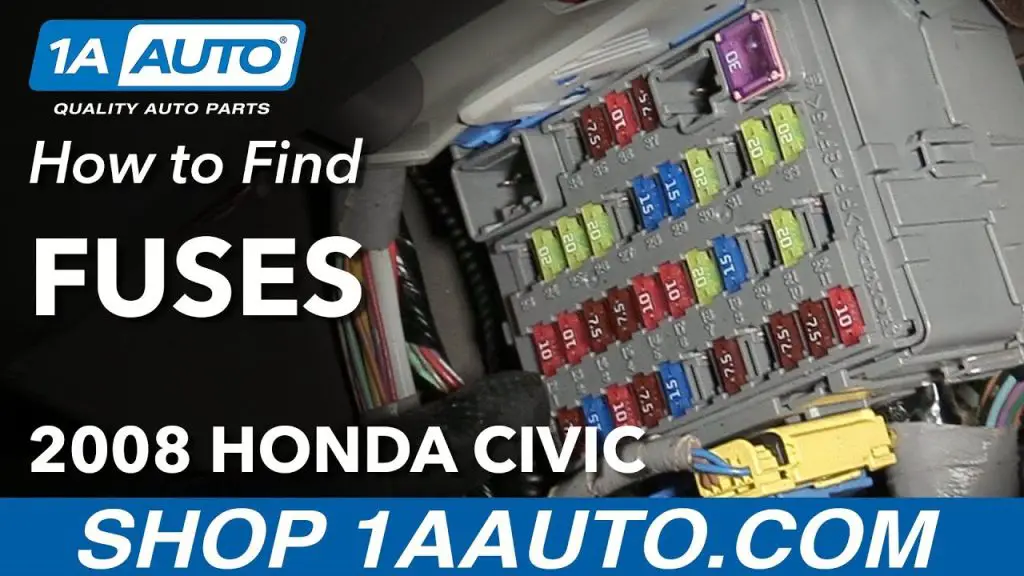 2007 Honda Civic Speaker Fuse Location