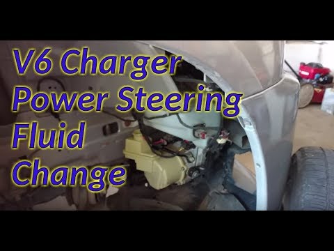 2012 Dodge Charger Power Steering Fluid Location