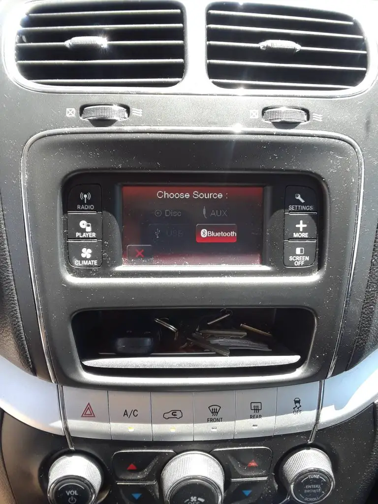 2013 Dodge Journey Bluetooth Not Working