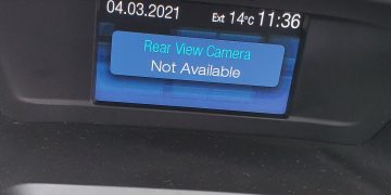 2014 Ford Escape Back Up Camera Not Working