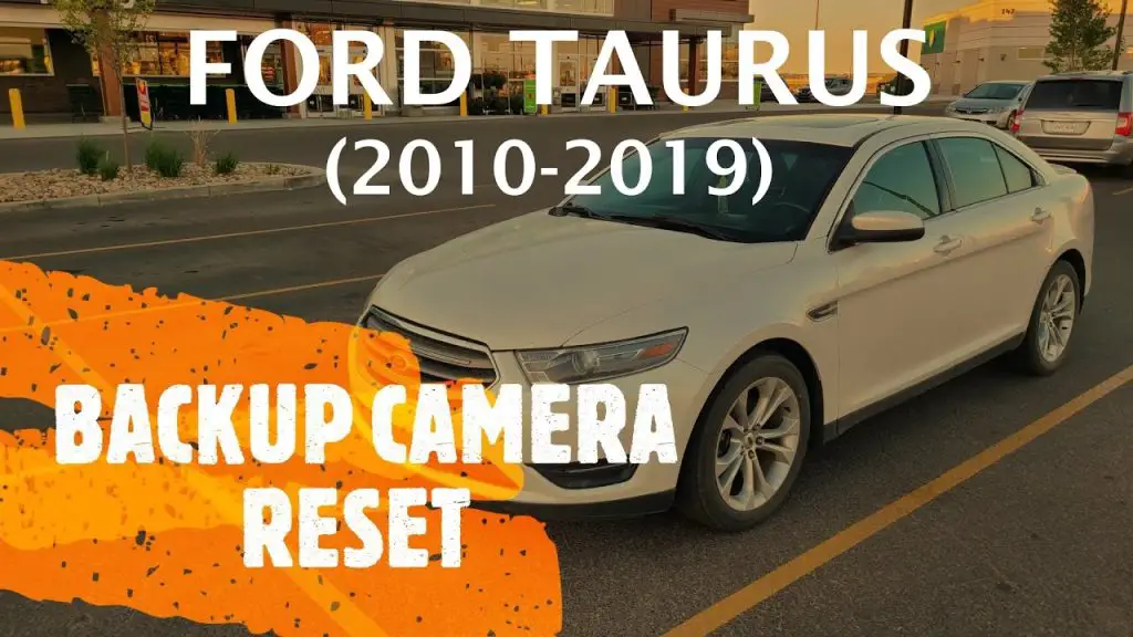 2014 Ford Taurus Backup Camera Not Working