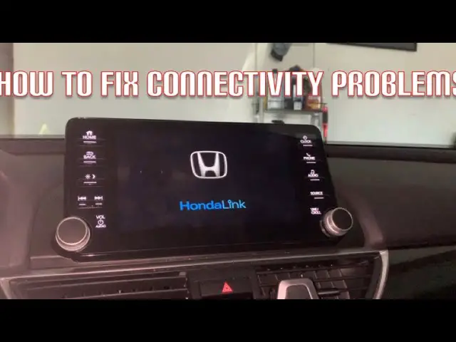 2018 Honda Accord Bluetooth Not Working