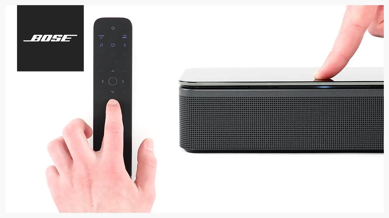 Bose Remote Flashing Music Tv Bluetooth