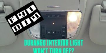 Dodge Charger Lights Won'T Turn off