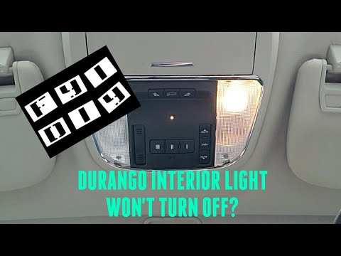 Dodge Charger Lights Won'T Turn off