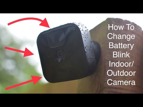 How to Change Battery in a Blink Camera