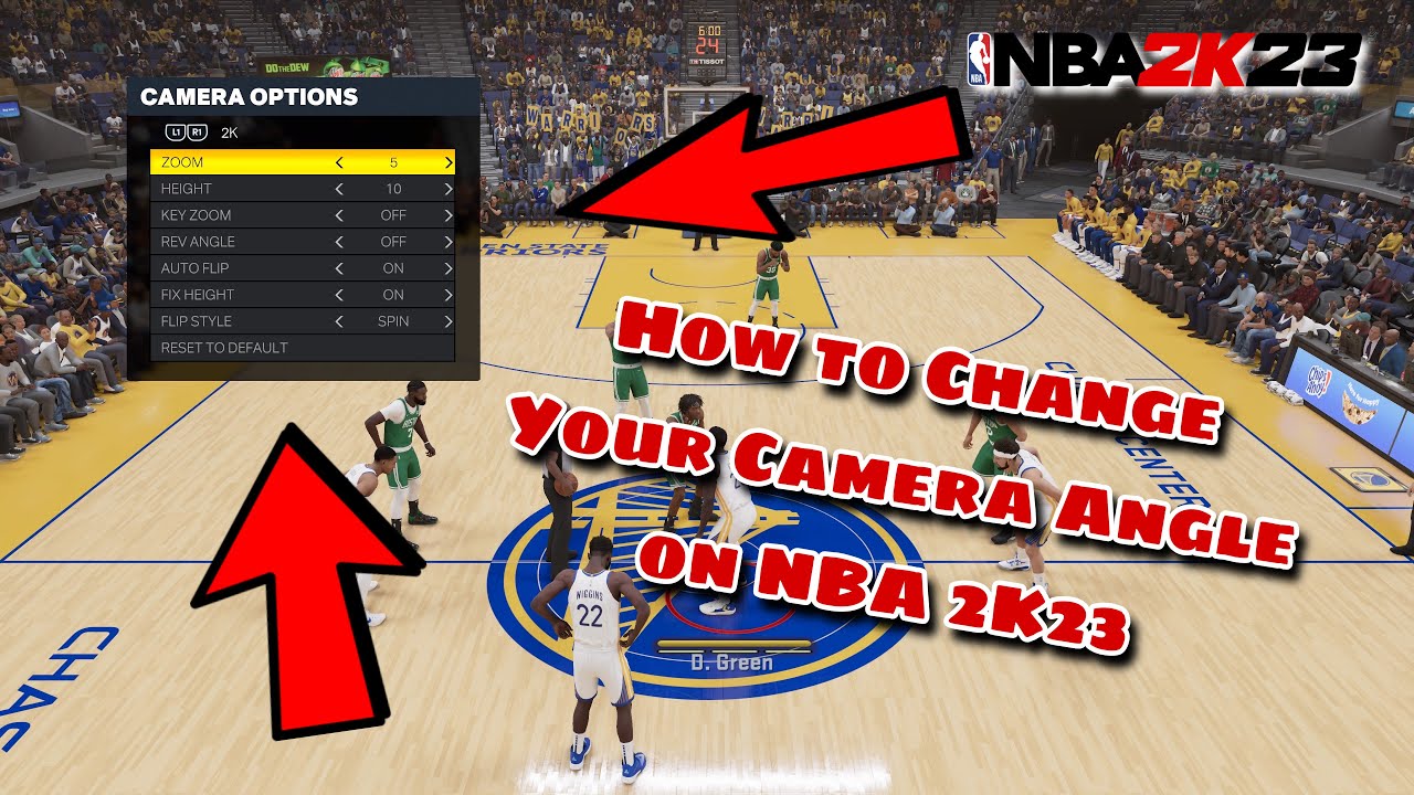 How to Change Camera in 2K23 My Career