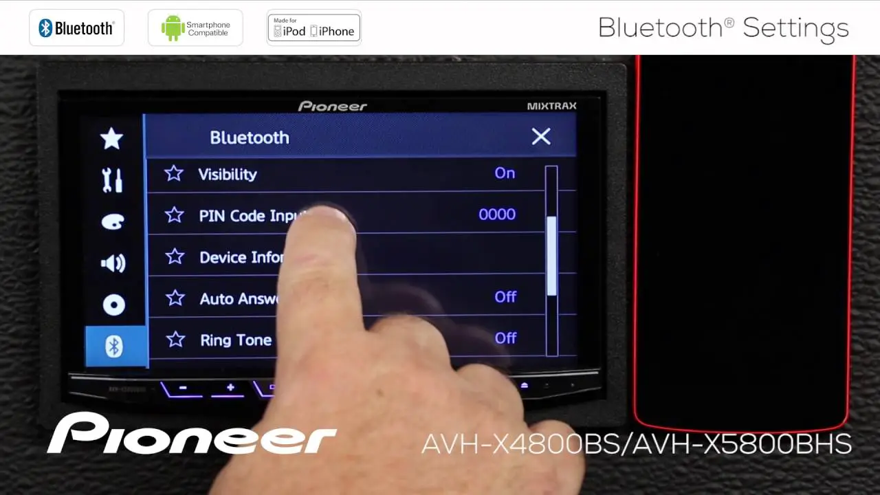 How to Delete Phones off of Pioneer Bluetooth Radio