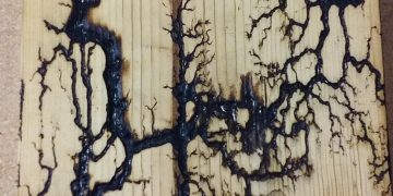 How to Electrify Wood With Battery Charger