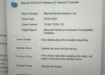 Marvell Avastar Wireless Ac Network Controller Driver