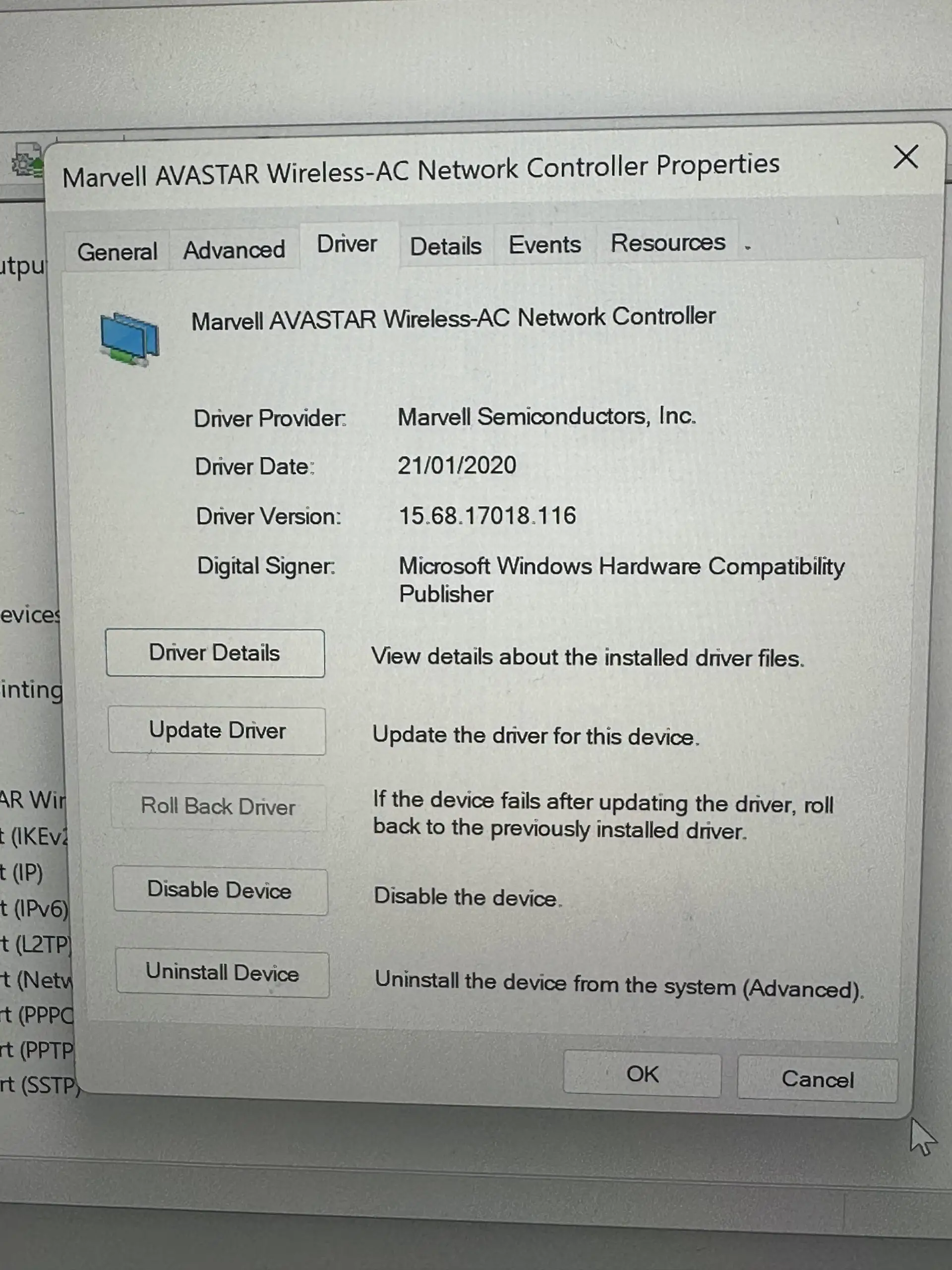 Marvell Avastar Wireless Ac Network Controller Driver