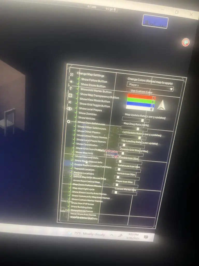 Project Zomboid How to See Other Players on Map