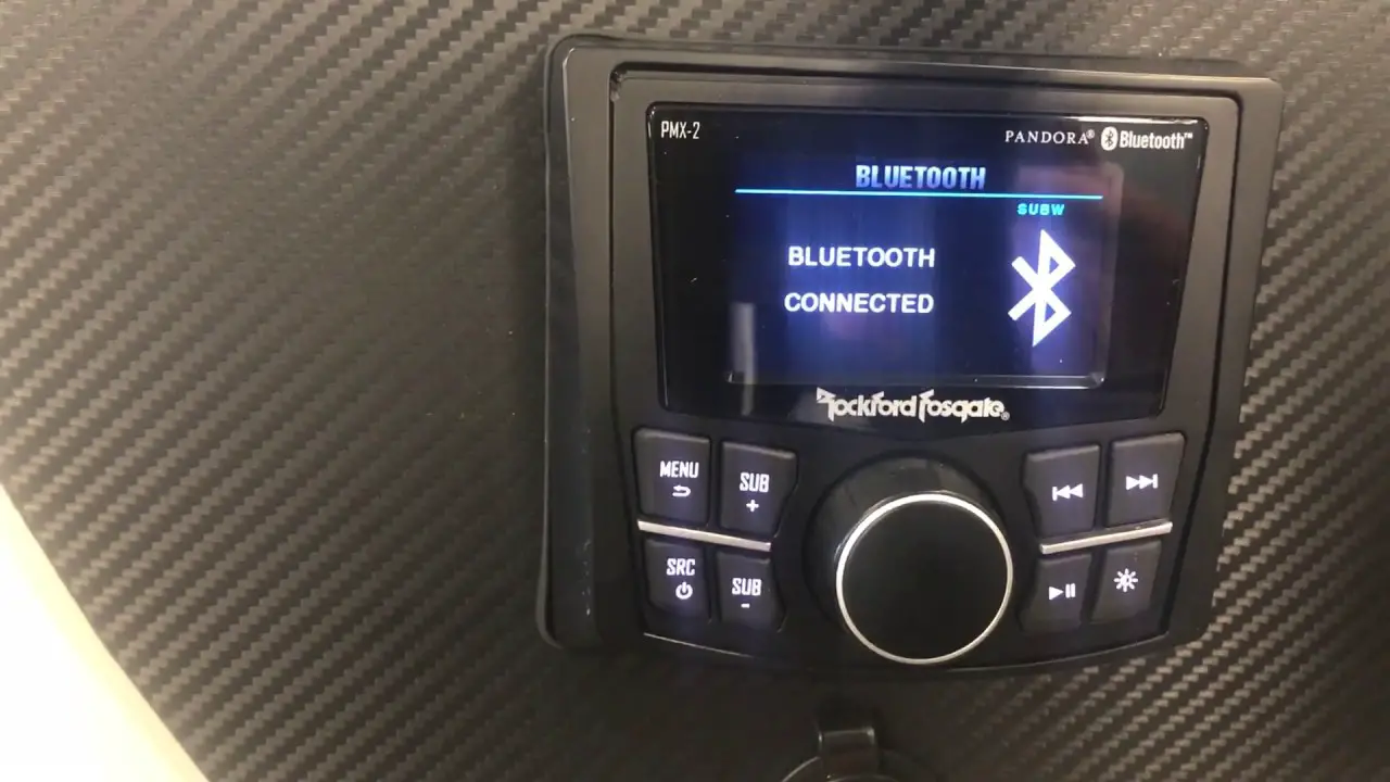 Rockford Fosgate Pmx-2 Bluetooth Not Working