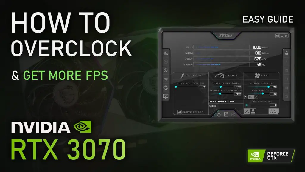 Rtx 3070 Ti Overclock Settings Msi Afterburner