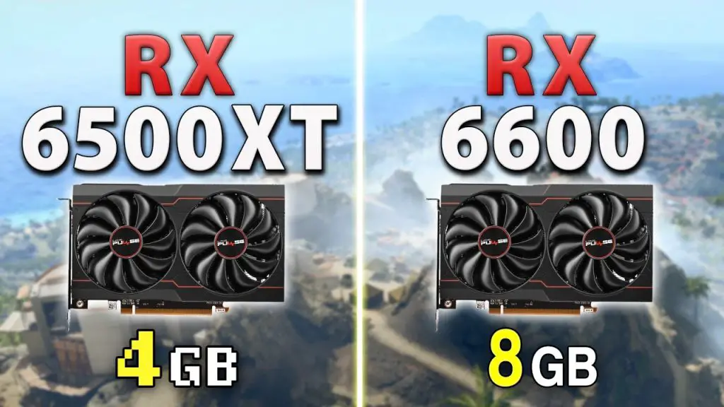 Rx 6500 Xt Vs Rx 6600