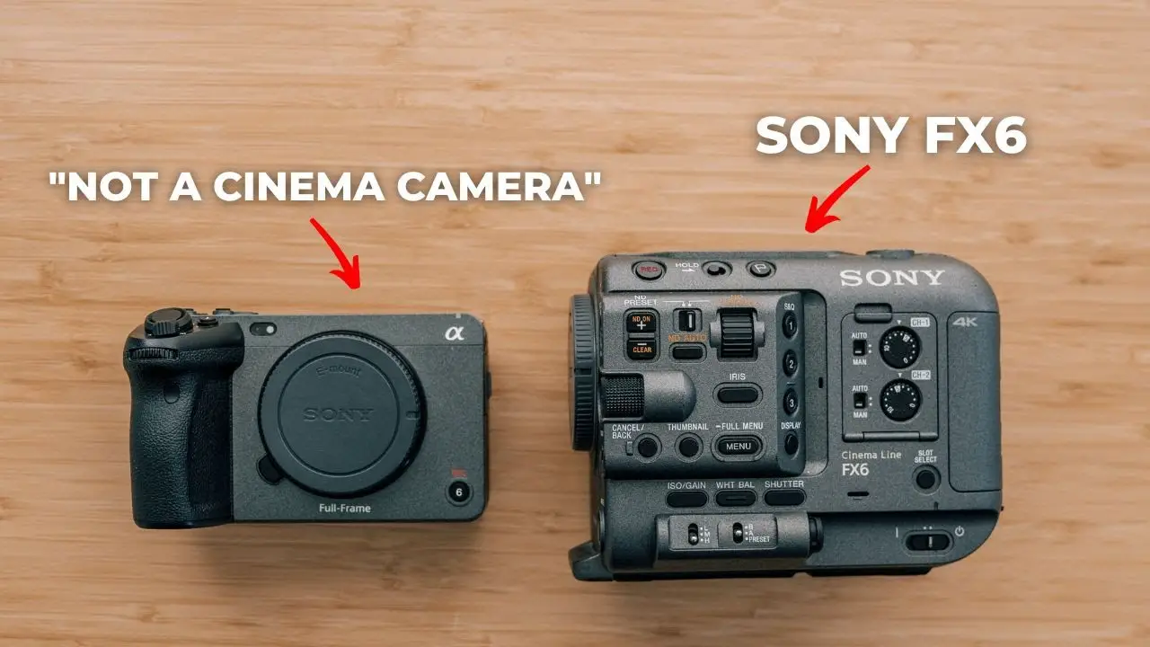 Sony Fx3 Vs Sony Fx6 Full Frame Cinema Camera Specs