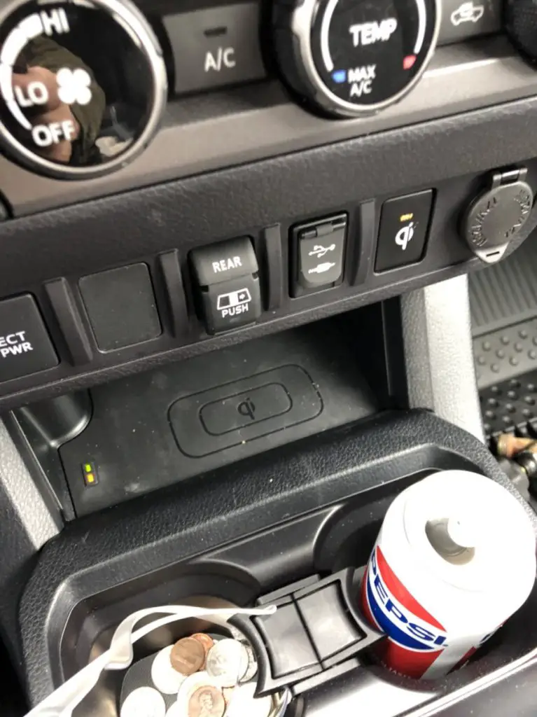 Toyota Tacoma Wireless Charger Not Working