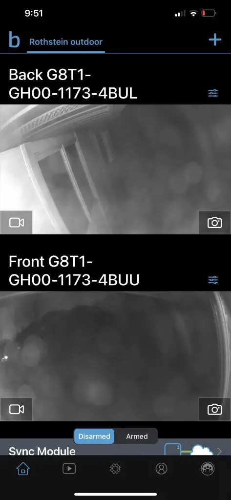 What is Ir Intensity on Blink Camera