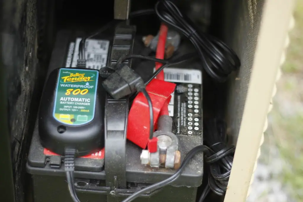 Where is the Battery Charger on a Generac Generator