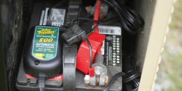 Where is the Battery Charger on a Generac Generator