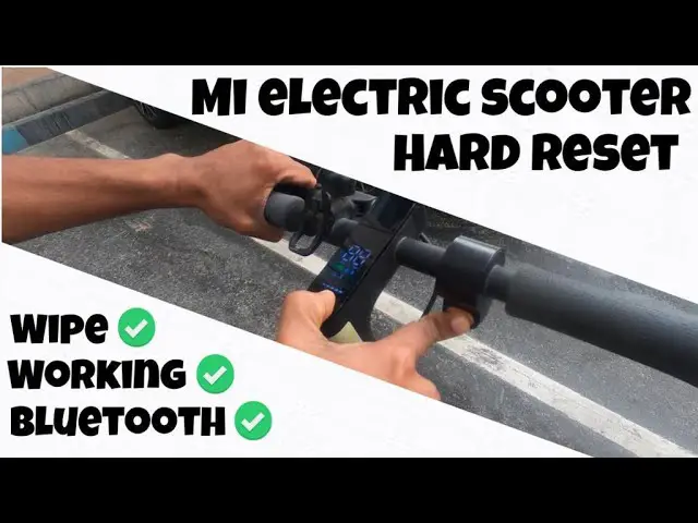 Where is the Reset Button on Electric Scooter